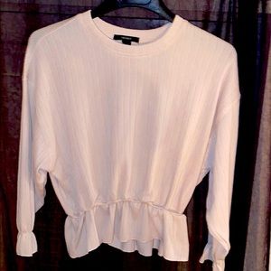 FOREVER 21 CINCHED SWEATER